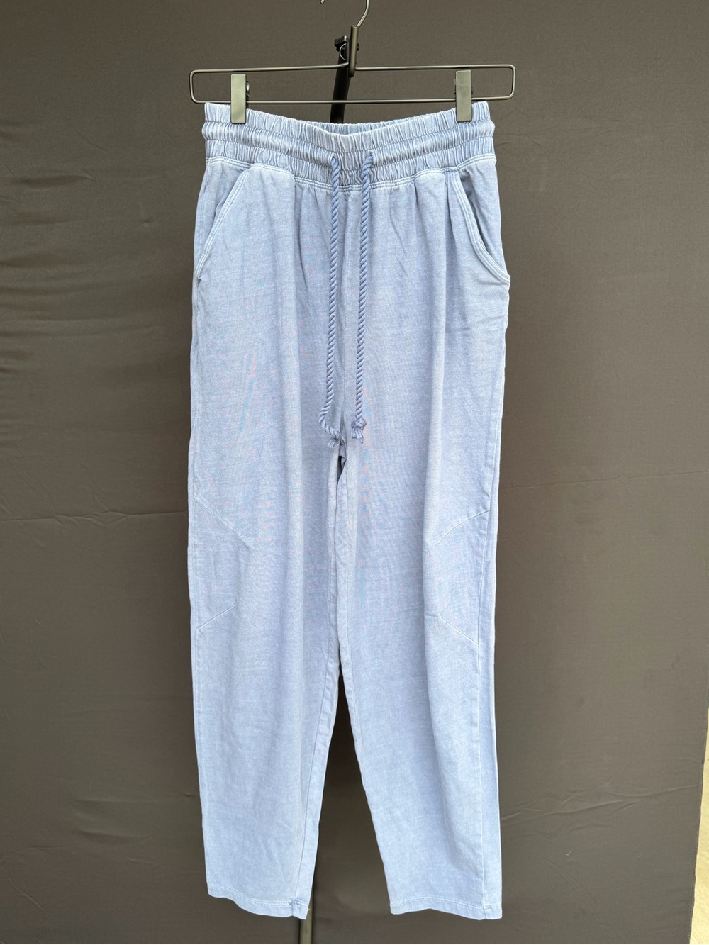 Light Blue Women’s Drawstring Jogger Pants
